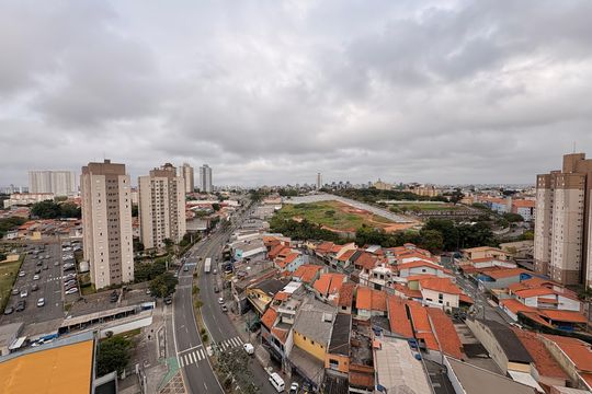 Vista da sacada  de apartamento para alugar com 2 quartos, 50m² em Parque Erasmo Assunção, Santo André
