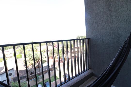 Varanda  de apartamento para alugar com 2 quartos, 50m² em Bonfim Paulista, Ribeirão Preto