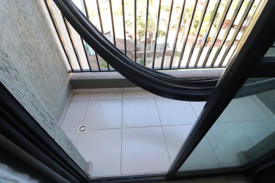 Varanda  de apartamento para alugar com 2 quartos, 50m² em Bonfim Paulista, Ribeirão Preto