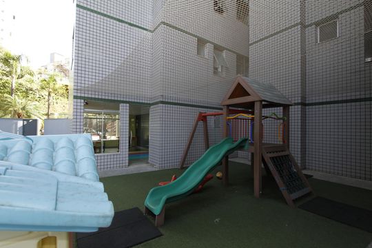 Área comum - Playground de apartamento à venda com 3 quartos, 85m² em Luxemburgo, Belo Horizonte