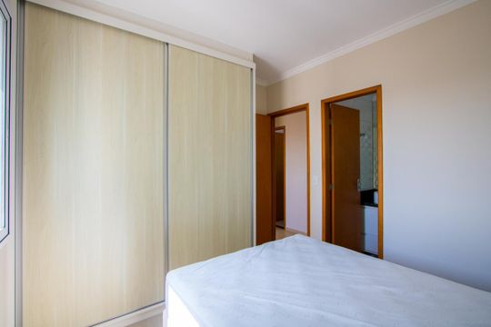 Quarto 1 - Suíte de apartamento para alugar com 2 quartos, 60m² em Vila Príncipe de Gales, Santo André