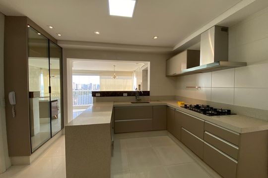 Cozinha de apartamento à venda com 3 quartos, 162m² em Tatuapé, São Paulo