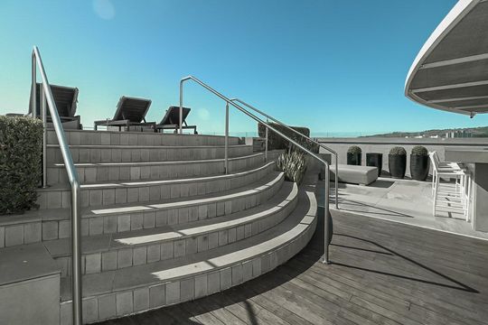 Área comum - Piscina de kitnet/studio para alugar com 1 quarto, 38m² em Bela Vista, Porto Alegre