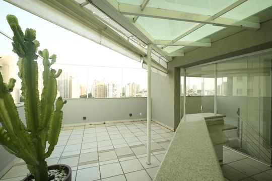 Área gourmet de apartamento à venda com 2 quartos, 154m² em Campestre, Santo André