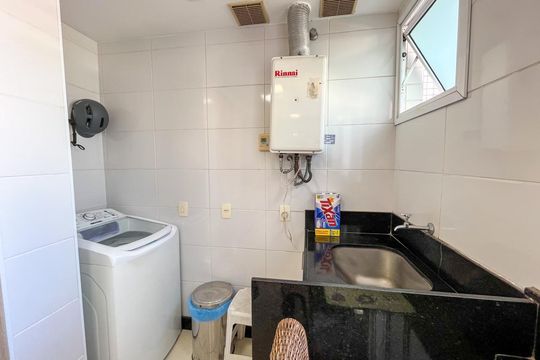 Área de serviço de apartamento à venda com 3 quartos, 197m² em Botafogo, Rio de Janeiro