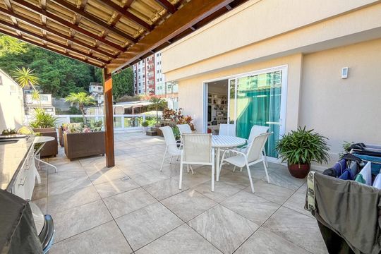 Área externa de apartamento à venda com 3 quartos, 197m² em Botafogo, Rio de Janeiro