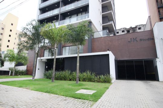 Fachada de apartamento para alugar com 1 quarto, 46m² em Parque Campolim, Sorocaba