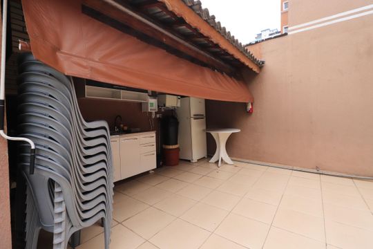 Área comum - Churrasqueira de apartamento para alugar com 2 quartos, 42m² em Vila Esperança, São Paulo