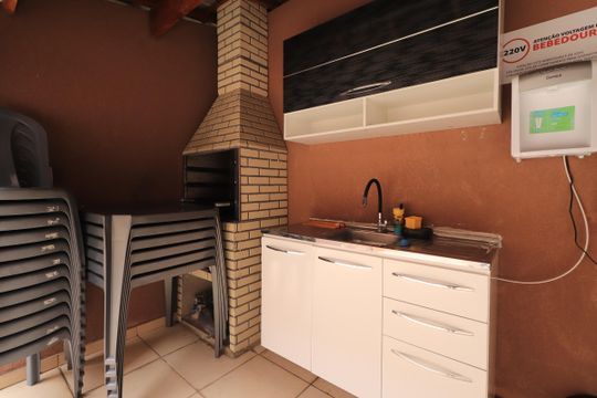 Área comum - Churrasqueira de apartamento para alugar com 2 quartos, 42m² em Vila Esperança, São Paulo