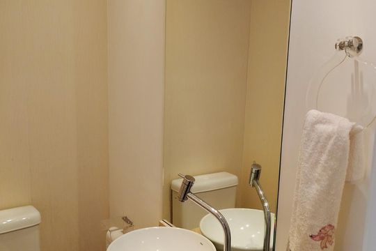 Banheiro de apartamento à venda com 3 quartos, 154m² em Santa Cecilia, São Paulo