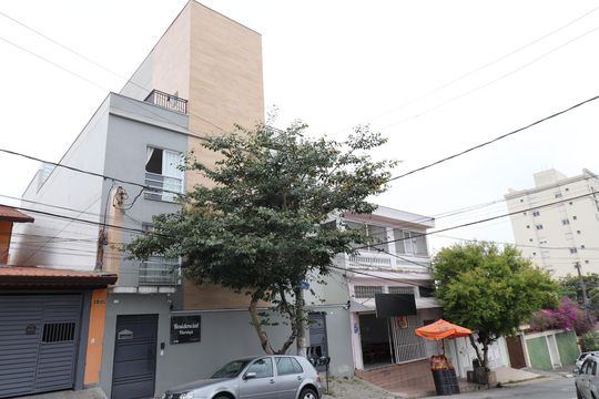Fachada do Prédio de apartamento para alugar com 1 quarto, 27m² em Jardim Palmares (zona Sul), São Paulo