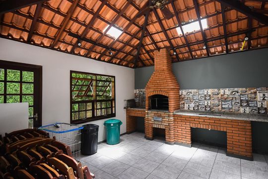 Churrasqueira de apartamento à venda com 3 quartos, 110m² em Chácara Agrindus, Taboão da Serra