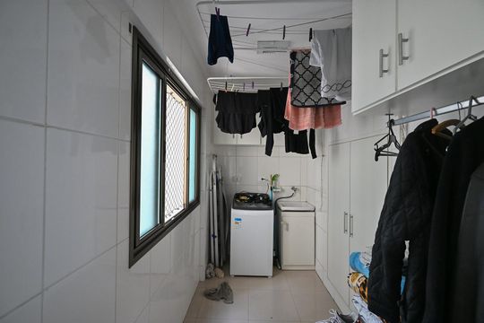 Área de Serviço de apartamento à venda com 3 quartos, 110m² em Chácara Agrindus, Taboão da Serra
