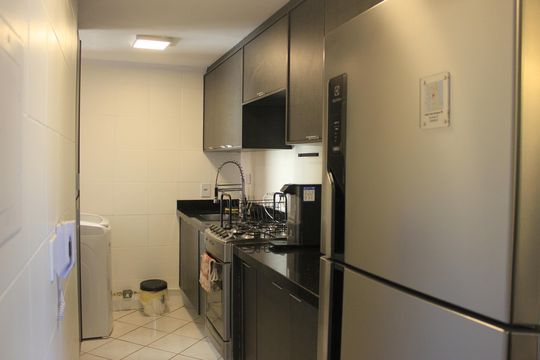 Cozinha  de apartamento à venda com 1 quarto, 64m² em Macedo, Guarulhos
