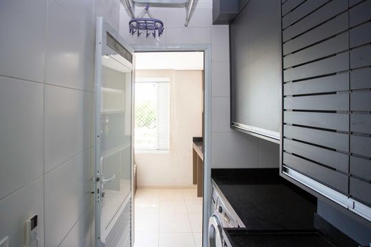 Área de Serviço de apartamento para alugar com 2 quartos, 65m² em Centro, Diadema