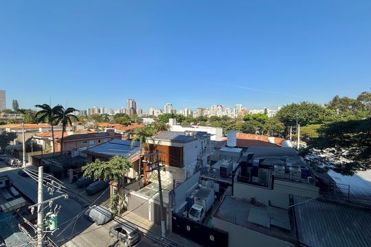 Vista de kitnet/studio à venda com 1 quarto, 24m² em Vila Olímpia, São Paulo