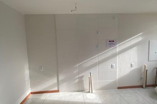 Cozinha de kitnet/studio para alugar com 1 quarto, 30m² em Aparecida, Alvorada