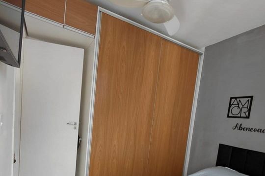 Quarto de apartamento para alugar com 2 quartos, 45m² em Camargos, Belo Horizonte