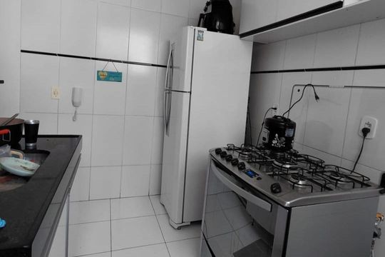 Cozinha de apartamento para alugar com 2 quartos, 45m² em Camargos, Belo Horizonte