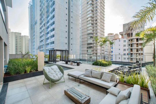 Área comum de apartamento à venda com 3 quartos, 132m² em Vila Mariana, São Paulo