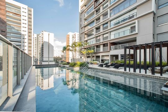 Área comum - Piscina de apartamento para alugar com 4 quartos, 132m² em Vila Mariana, São Paulo