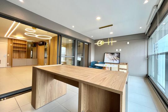 Varanda de apartamento para alugar com 4 quartos, 132m² em Vila Mariana, São Paulo