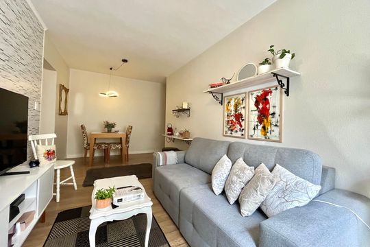 Sala de apartamento para alugar com 2 quartos, 58m² em Bosque da Saúde, São Paulo