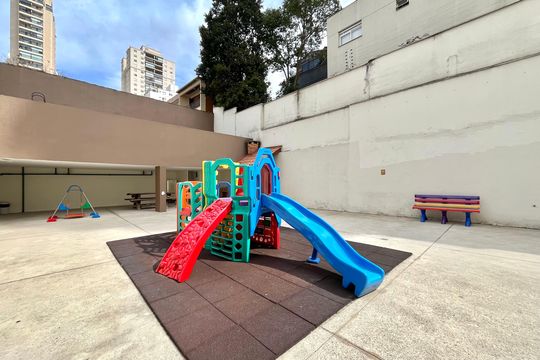 Área comum - Playground de apartamento para alugar com 2 quartos, 58m² em Bosque da Saúde, São Paulo