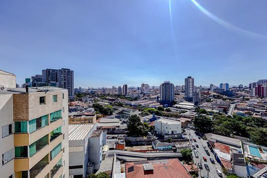 Vista da Suíte de apartamento para alugar com 3 quartos, 64m² em Vila Matilde, São Paulo