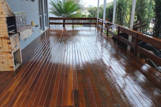 Área externa de apartamento para alugar com 3 quartos, 57m² em Ponte Alta, Valinhos