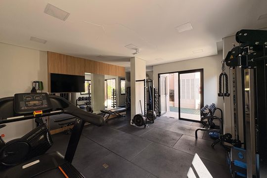 Área comum - Academia de apartamento à venda com 3 quartos, 132m² em Jardim, Santo André