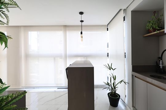 Varanda gourmet de apartamento à venda com 3 quartos, 132m² em Jardim, Santo André