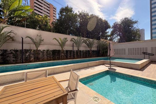 Área comum - Piscina de apartamento à venda com 3 quartos, 132m² em Jardim, Santo André