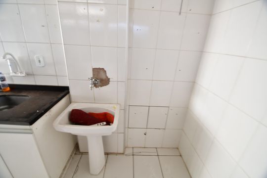 Cozinha/Área de serviço de apartamento para alugar com 2 quartos, 60m² em Centro, Campinas