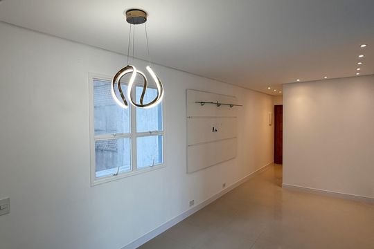 Sala de apartamento para alugar com 1 quarto, 43m² em Aparecida, Santos