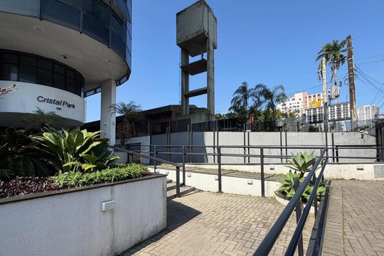 Área comum de apartamento para alugar com 1 quarto, 43m² em Aparecida, Santos