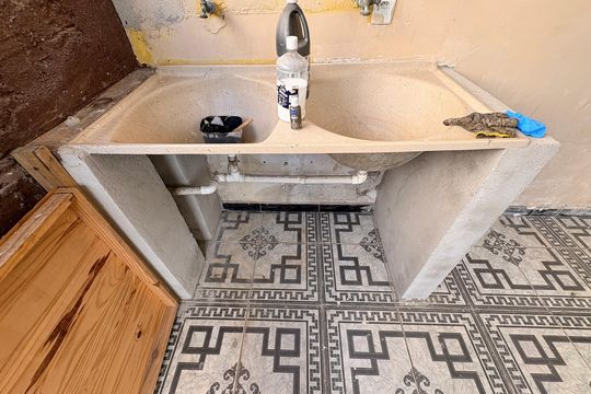 Lavanderia de casa para alugar com 2 quartos, 60m² em Recreio da Borda do Campo, Santo André