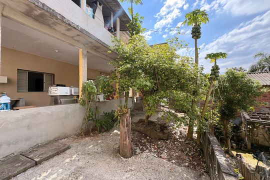Quintal de casa para alugar com 2 quartos, 60m² em Recreio da Borda do Campo, Santo André