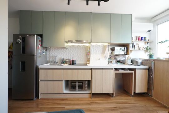 Cozinha de kitnet/studio para alugar com 1 quarto, 31m² em Vila Mariana, São Paulo