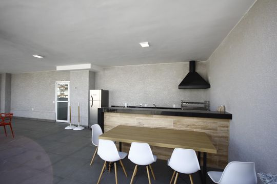 Churrasqueira 1 de kitnet/studio para alugar com 1 quarto, 31m² em Vila Mariana, São Paulo