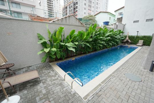 Piscina de kitnet/studio para alugar com 1 quarto, 31m² em Vila Mariana, São Paulo
