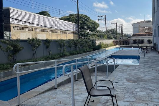 Área comum - Piscina de apartamento à venda com 2 quartos, 37m² em Vila das Bandeiras, Guarulhos