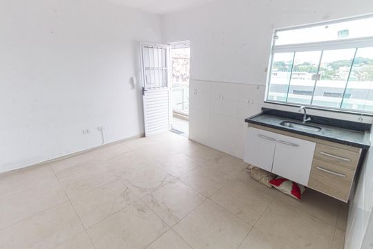 Quarto/Cozinha de apartamento para alugar com 1 quarto, 22m² em Vila Canero, São Paulo