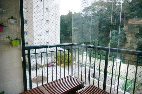 Varanda de apartamento para alugar com 3 quartos, 87m² em Jardim Tupanci, Barueri