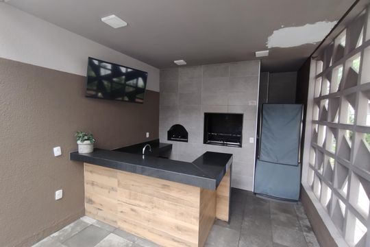 Área externa de apartamento para alugar com 2 quartos, 62m² em Chácara Santo Antônio (Zona Leste), São Paulo