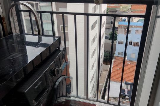 Varanda de apartamento para alugar com 2 quartos, 62m² em Chácara Santo Antônio (Zona Leste), São Paulo