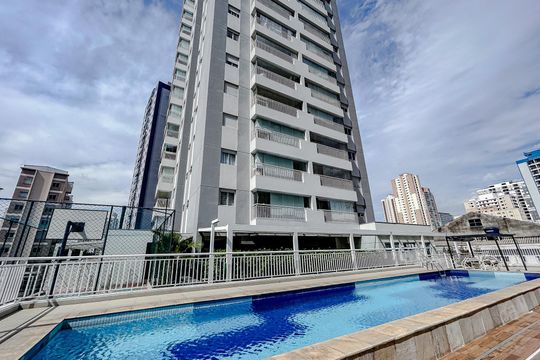Área comum - Piscina de apartamento para alugar com 2 quartos, 69m² em Tatuapé, São Paulo