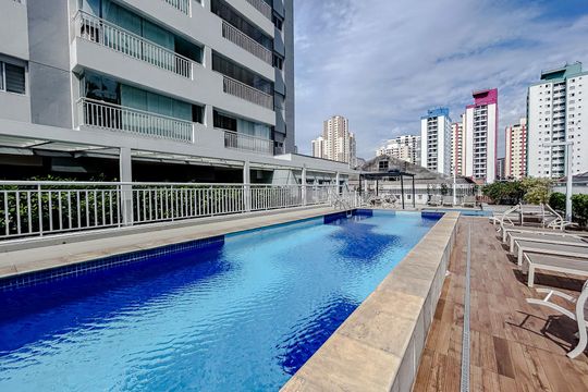 Área comum - Piscina de apartamento para alugar com 2 quartos, 69m² em Tatuapé, São Paulo