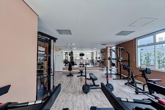 Área comum - Academia de apartamento para alugar com 2 quartos, 69m² em Tatuapé, São Paulo