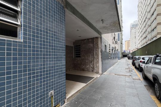 Área comum de apartamento para alugar com 1 quarto, 60m² em José Menino, Santos